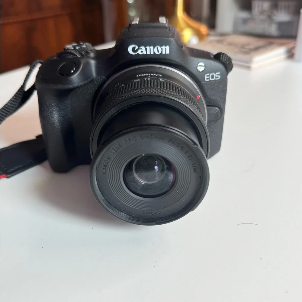 Canon Black Digital Camera Compact Design